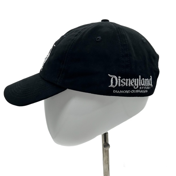 Disney Adult 60th Anniversary Celebration Black Hat with Embroidered Crystals - Picture 4 of 7